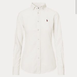 Ralph Lauren white button up size 2